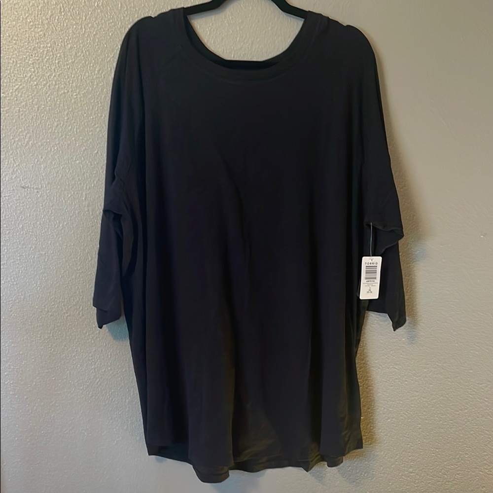 Black Oversized T-Shirt